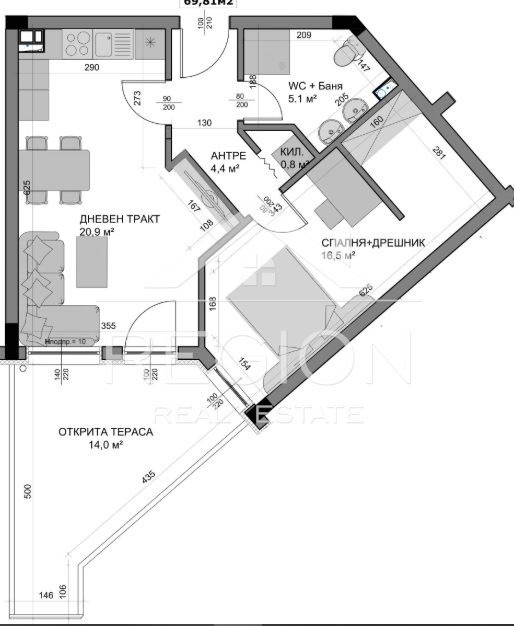 Продава 2-СТАЕН, гр. Варна, Владислав Варненчик 2