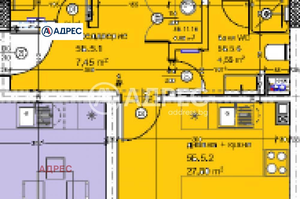 Продава 3-СТАЕН, гр. Варна, Кайсиева градина