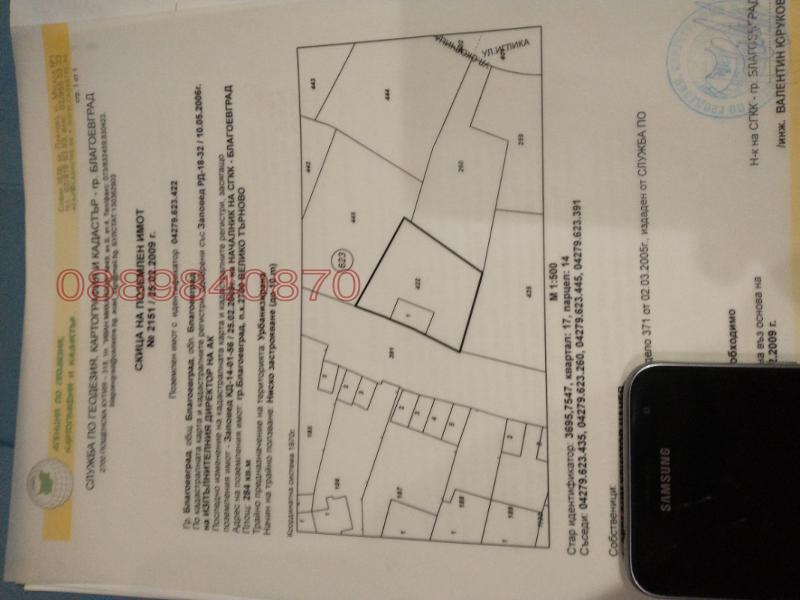 Продава ПАРЦЕЛ, гр. Благоевград, Широк център, снимка 3 - Парцели - 52779438