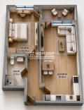 Продава  2-стаен град Пловдив , Кючук Париж , 79 кв.м | 48576549 - изображение [3]