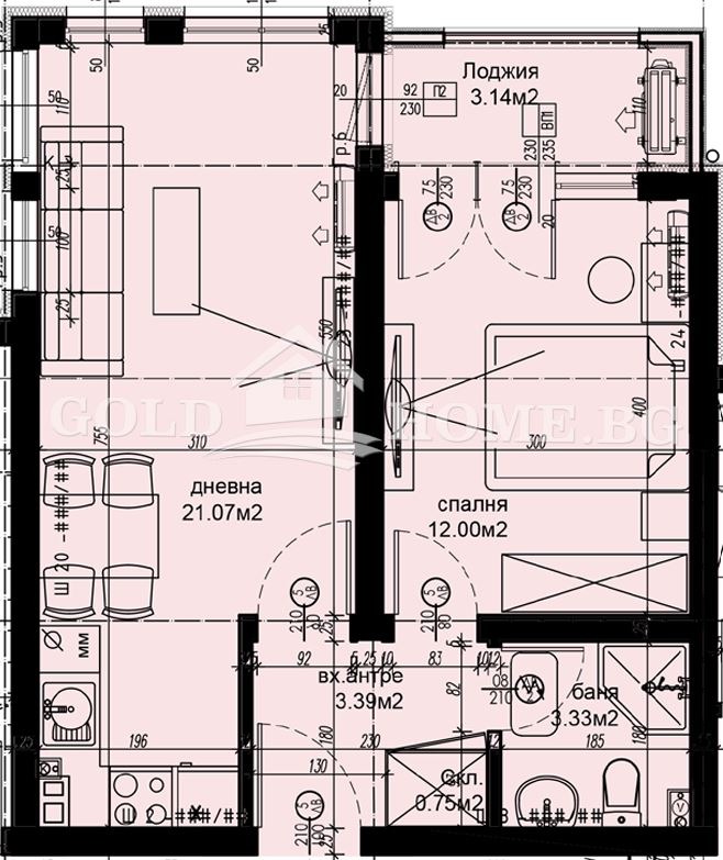 Продава 2-СТАЕН, гр. Пловдив, Христо Смирненски, снимка 2 - Апартаменти - 54501492