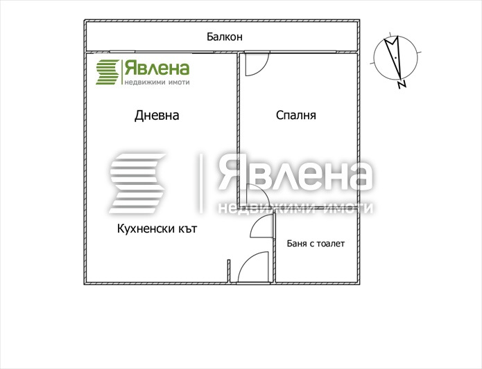 Til salgs  1 soverom Sofia , Dragalevtsi , 70 kvm | 64349413 - bilde [11]