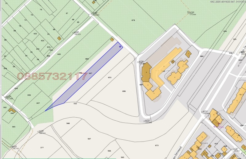 Продава ПАРЦЕЛ, гр. Монтана, Жерави, снимка 2 - Парцели - 52785631