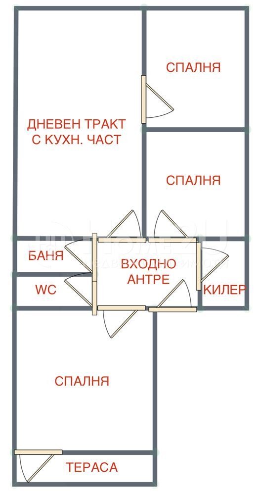 Продава 4-СТАЕН, гр. Варна, Младост 1, снимка 10 - Апартаменти - 52721524