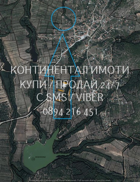 À venda  Trama região Plovdiv , Sarnegor , 1100 m² | 55929943 - imagem [2]