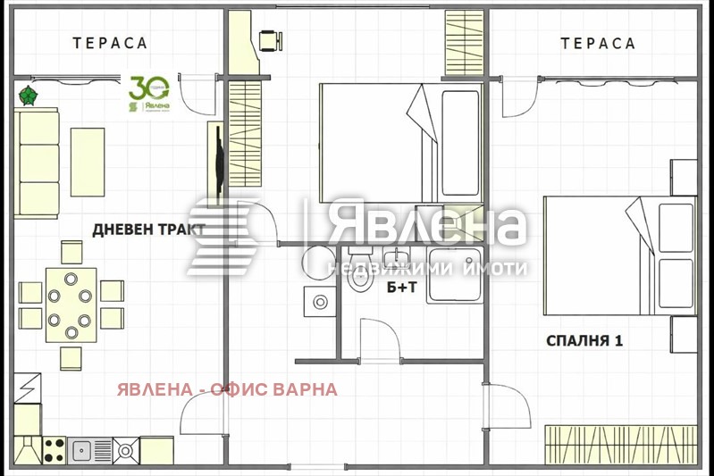 Продава 3-СТАЕН, гр. Варна, Младост 2, снимка 10 - Апартаменти - 53714584