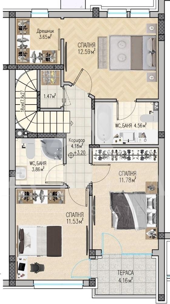 Na prodej  Dům Plovdiv , Ostromila , 220 m2 | 94308639 - obraz [3]