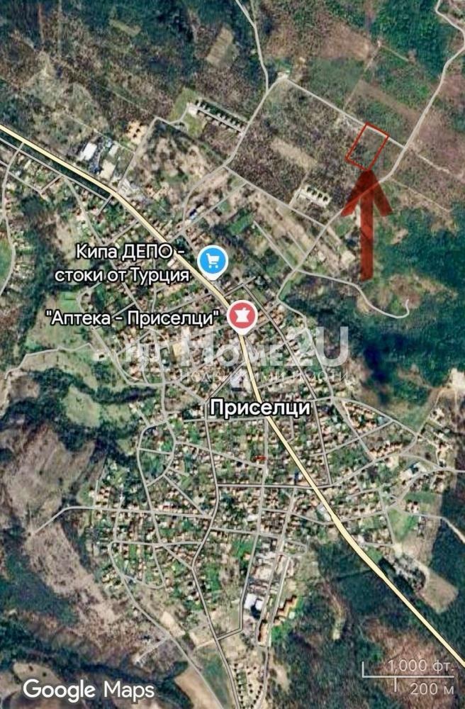 Продава ПАРЦЕЛ, с. Приселци, област Варна