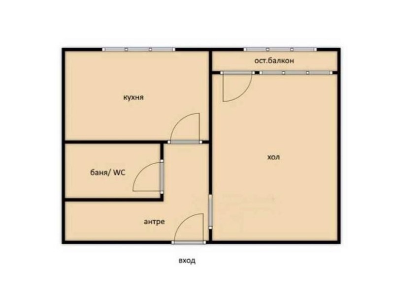 Til salgs  Studio Sofia , Ljulin - tsentar , 45 kvm | 21764460