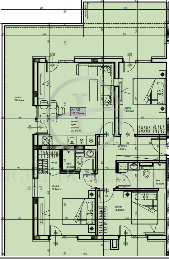 In vendita  3+ camere da letto Plovdiv , Hristo Smirnenski , 207 mq | 52083983 - Immagine [5]
