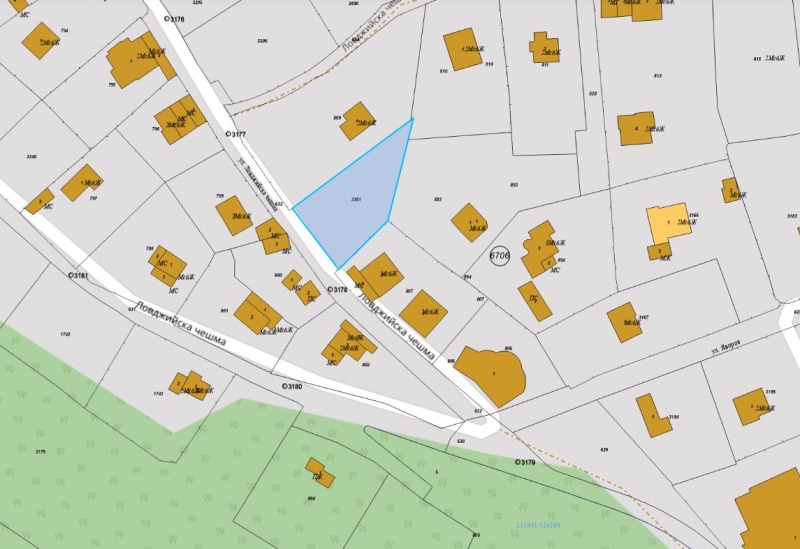 Til salg  Grund Sofia , Pancharevo , 527 kvm | 79563659 - billede [2]