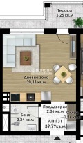 Продава 1-СТАЕН, град Пловдив, Въстанически • 49300 € • 26298494 — Holmes.bg