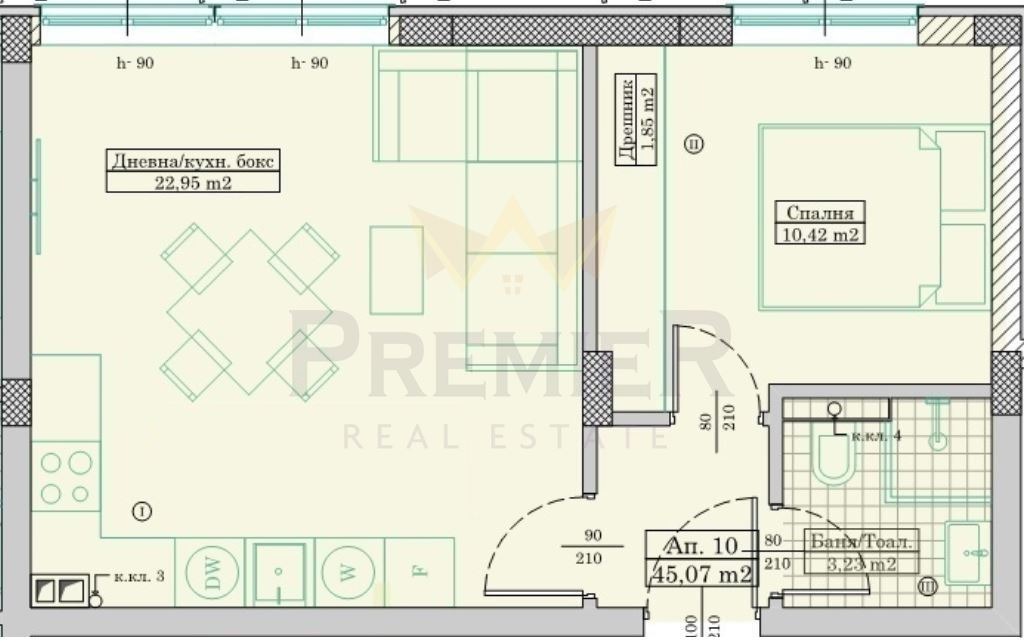 Продава 2-СТАЕН, гр. Варна, Възраждане 3, снимка 5 - Апартаменти - 53915097