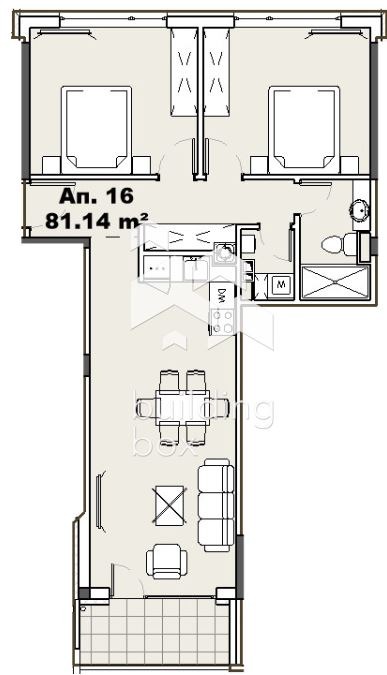 Till salu  2 sovrum Sofia , Knjajevo , 96 kvm | 57852154 - bild [12]