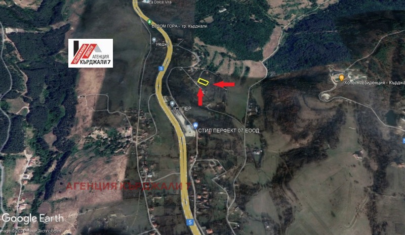 Продава ПАРЦЕЛ, гр. Кърджали, Байкал, снимка 2 - Парцели - 52844370