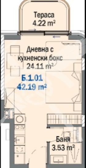 1-стаен гр. Китен, област Бургас 1