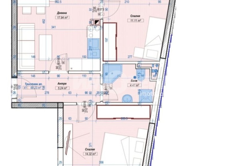 Продава 3-СТАЕН, гр. София, Слатина, снимка 3 - Апартаменти - 53590050
