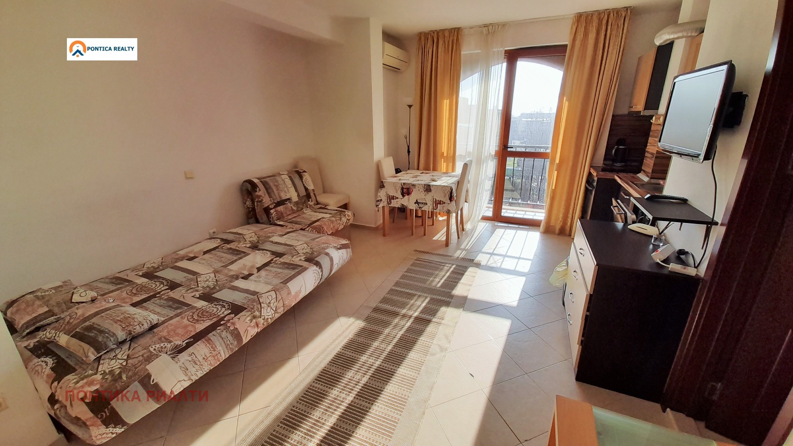 Продава 1-СТАЕН, к.к. Слънчев бряг, област Бургас, снимка 3 - Апартаменти - 53712513