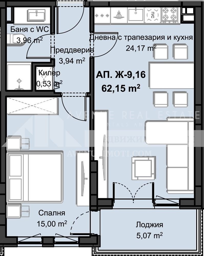 Til salgs  1 soverom Plovdiv , Hristo Smirnenski , 79 kvm | 84390093 - bilde [2]