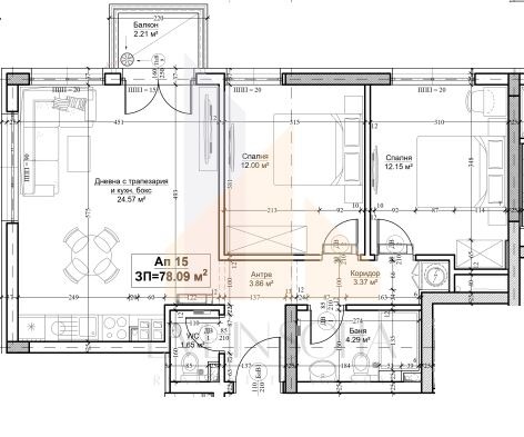 Продава  3-стаен град София , Враждебна , 90 кв.м | 44449526