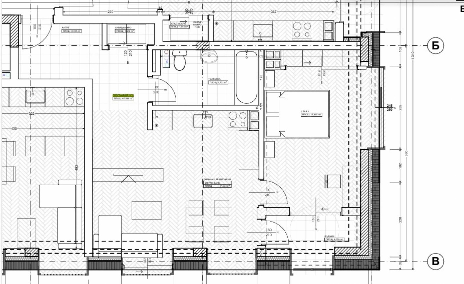 Продава 2-СТАЕН, гр. София, Кръстова вада, снимка 2 - Апартаменти - 55693672