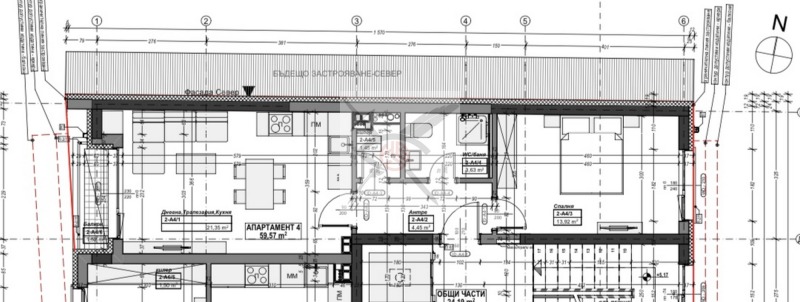 Продава  2-стаен град София , Център , 71 кв.м | 65636254