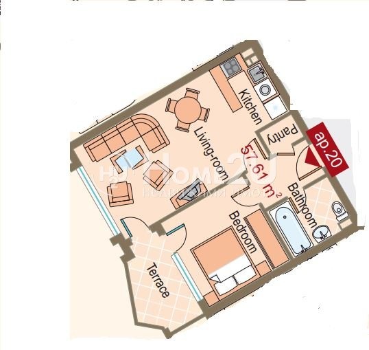 Продава 2-СТАЕН, гр. Варна, Аспарухово, снимка 5 - Апартаменти - 53464023