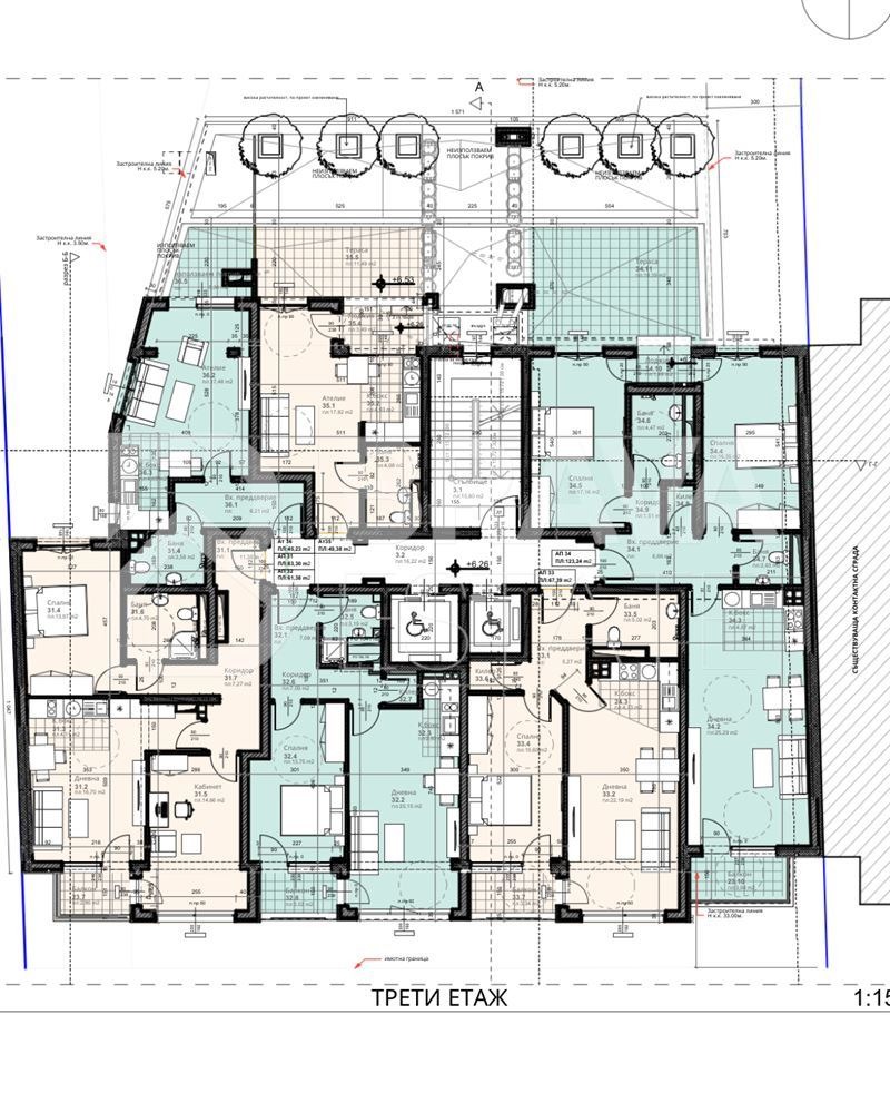 Eladó  2 hálószobás Plovdiv , Karsijaka , 150 négyzetméter | 22784257 - kép [3]