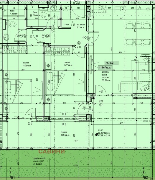 Продава 3-СТАЕН, гр. Пловдив, Западен, снимка 2 - Апартаменти - 53884402
