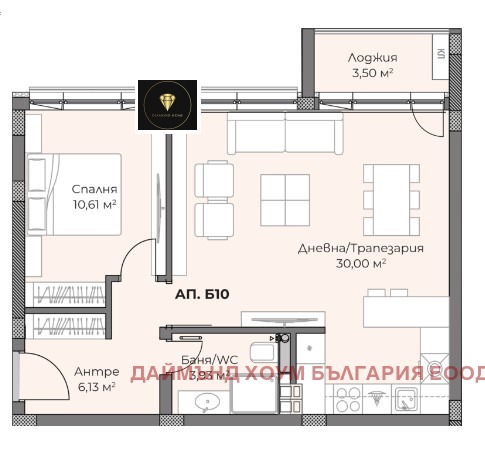 Продава 2-СТАЕН, гр. Пловдив, Христо Смирненски, снимка 2 - Aпартаменти - 48062975