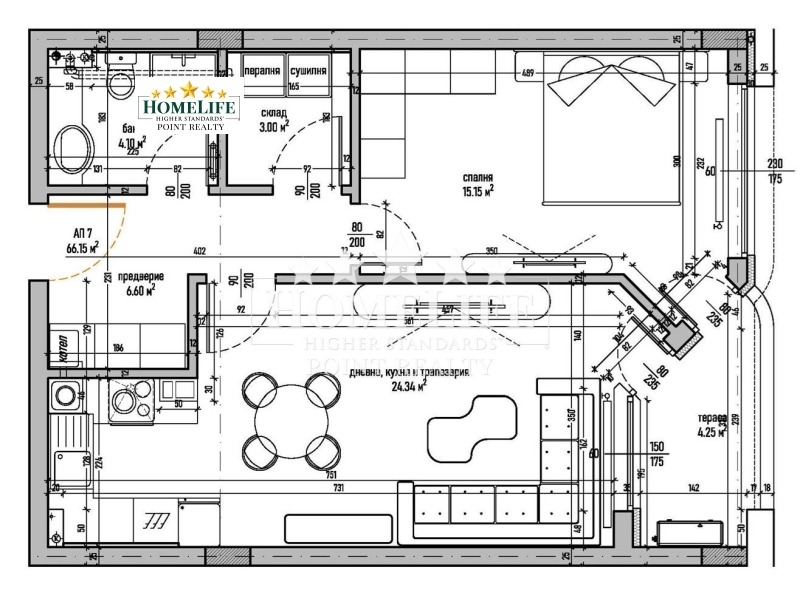 Продава  2-стаен град София , Малинова долина , 79 кв.м | 77707220 - изображение [2]