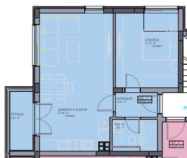 Til salgs  1 soverom Plovdiv , Ostromila , 74 kvm | 44588258