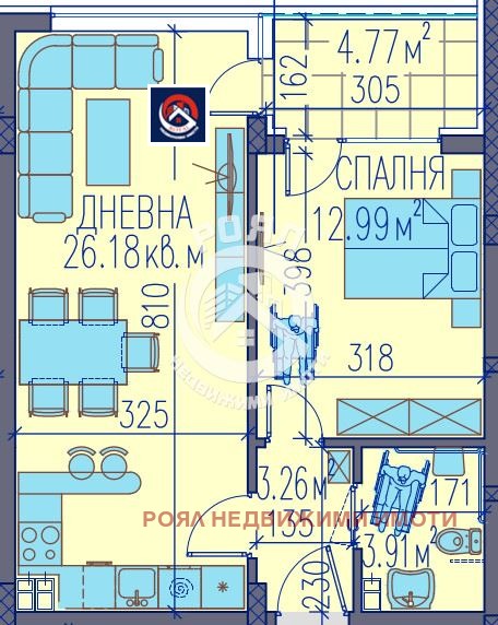 Продава 2-СТАЕН, гр. Пловдив, Каменица 2, снимка 2 - Апартаменти - 54841511