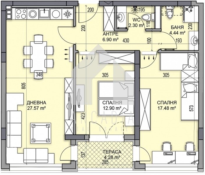 Продава 3-СТАЕН, гр. Пловдив, Кършияка, снимка 3 - Апартаменти - 52716116
