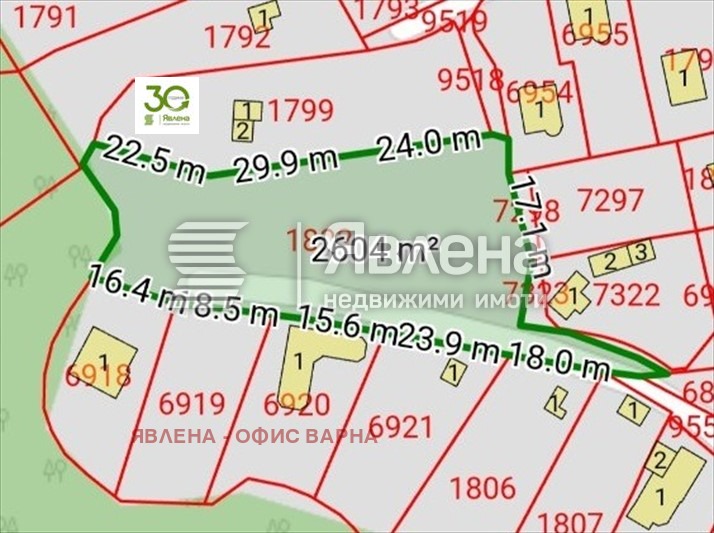 Продава ПАРЦЕЛ, гр. Варна, м-т Долна Трака, снимка 9 - Парцели - 52633417
