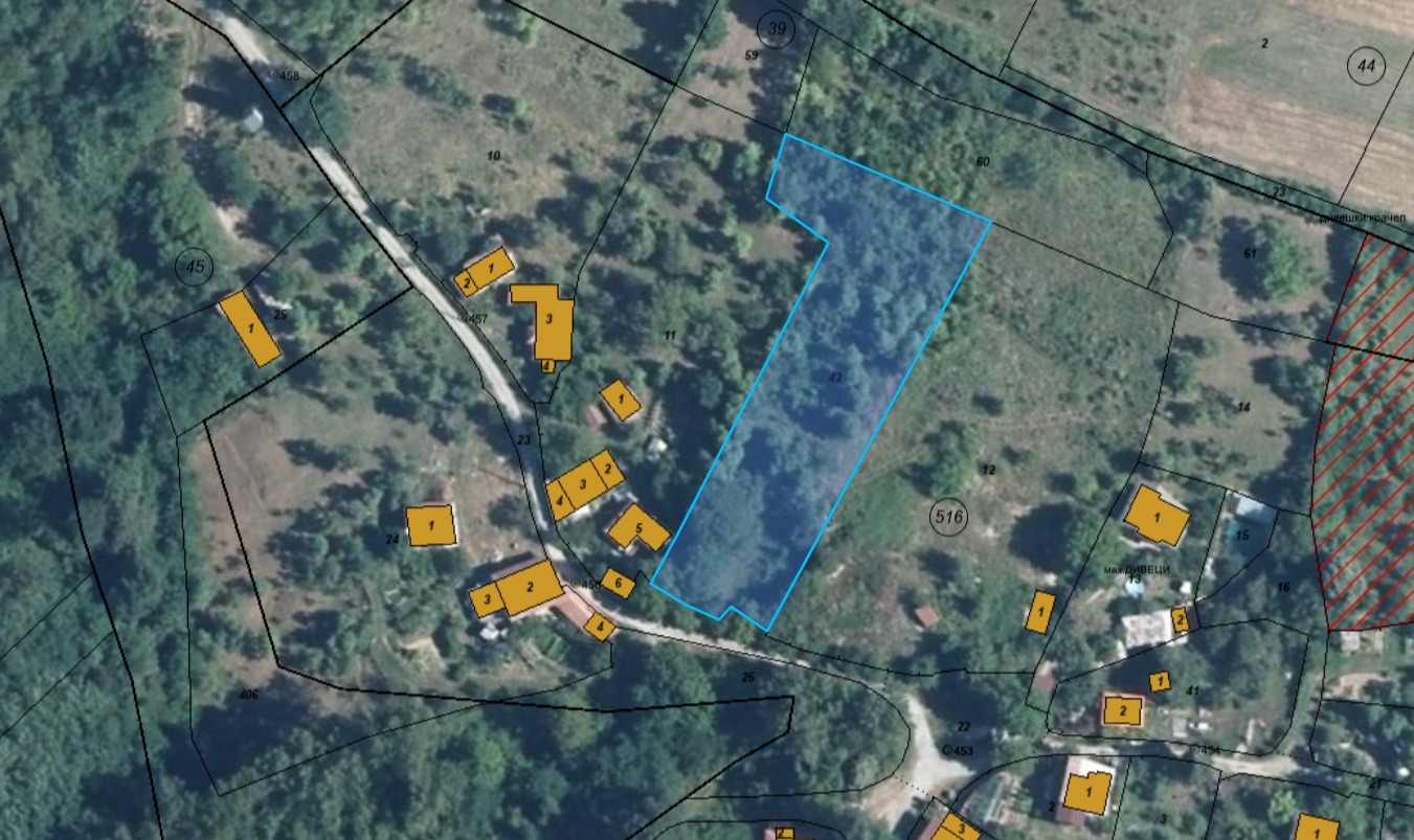 Продава ПАРЦЕЛ, с. Дивеци, област Габрово