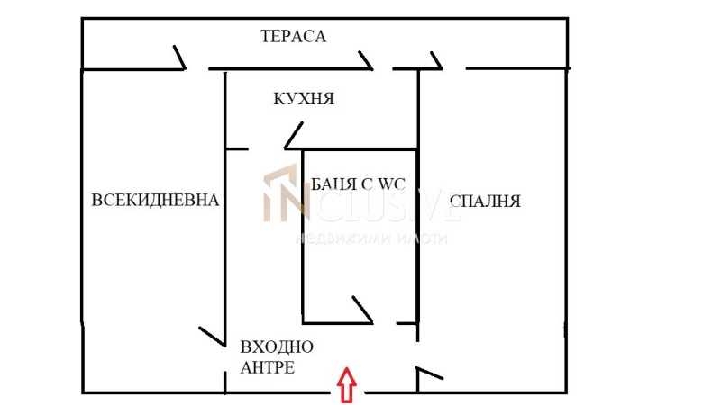 Продава 2-СТАЕН, гр. Перник, Димова махала, снимка 1 - Aпартаменти - 49005678