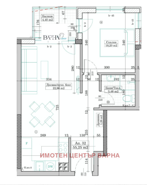 Продава 2-СТАЕН, гр. Варна, Левски 1, снимка 4 - Aпартаменти - 49199878