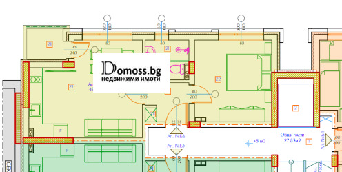 Продава 2-СТАЕН, гр. Благоевград, Освобождение, снимка 2 - Апартаменти - 52843719