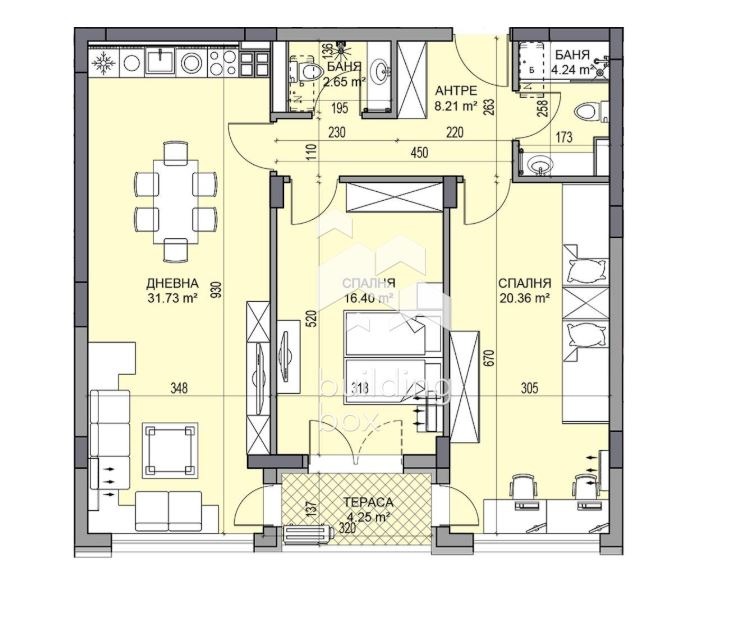 Продава  3-стаен град Пловдив , Гагарин , 121 кв.м | 99499324 - изображение [2]