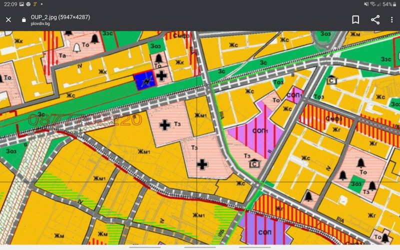 Продава ПАРЦЕЛ, гр. Пловдив, Южен, снимка 2 - Парцели - 53114296
