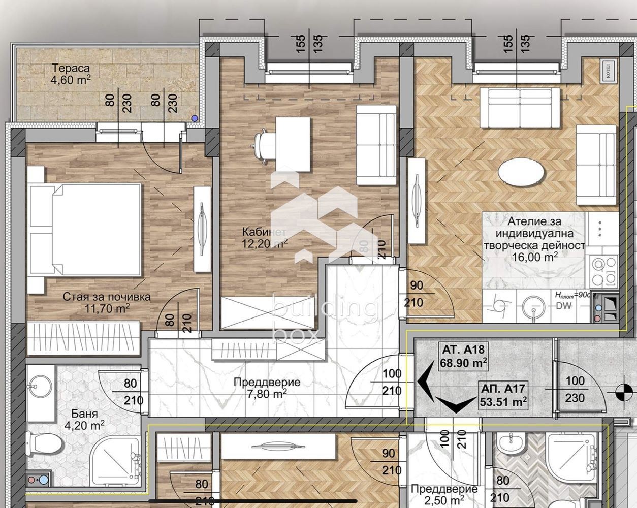 Продава 3-СТАЕН, гр. София, Овча купел 1, снимка 3 - Апартаменти - 56475145