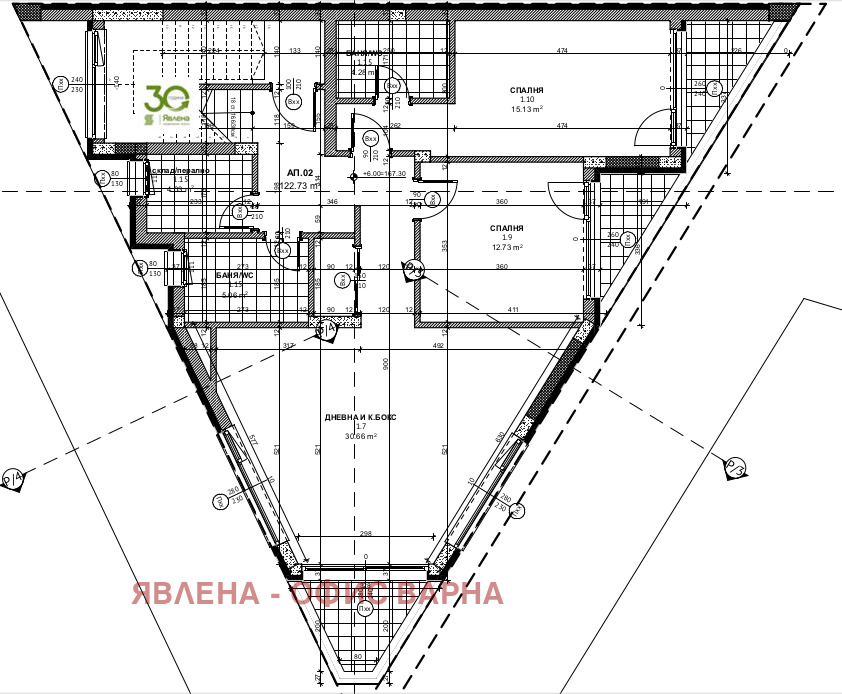 Продава 4-СТАЕН, гр. Варна, м-т Пчелина, снимка 3 - Апартаменти - 55704617