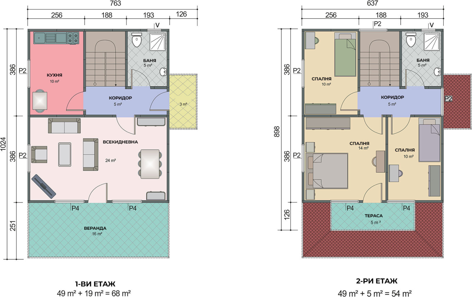 Продава КЪЩА, гр. Шумен, Център, снимка 2 - Къщи - 51299781