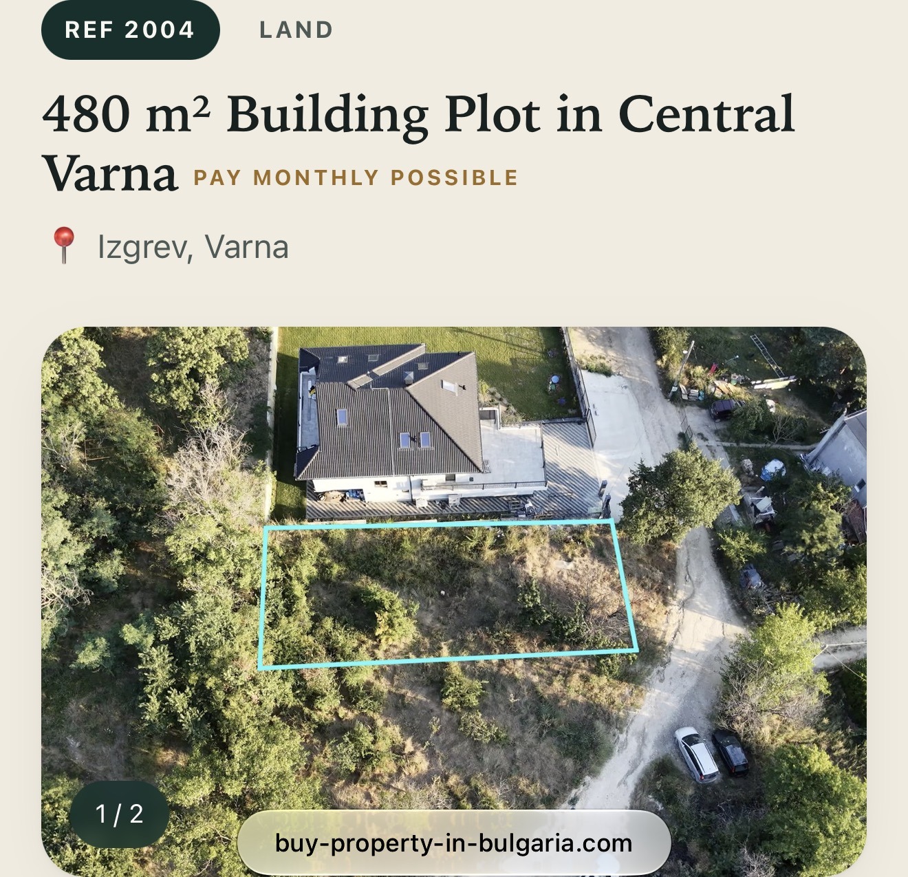 Продава ПАРЦЕЛ, гр. Варна, Изгрев
