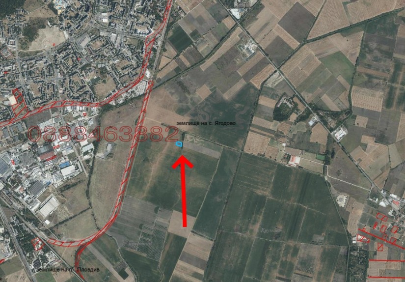 Продава ЗЕМЕДЕЛСКА ЗЕМЯ, с. Брестник, област Пловдив