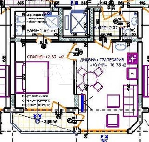 Продается  1 спальня Добрич , Добротица - Албенска , 47 кв.м | 52527992 - изображение [2]