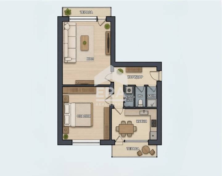 Продава 2-СТАЕН, гр. Варна, Владислав Варненчик 1, снимка 2 - Апартаменти - 54642172