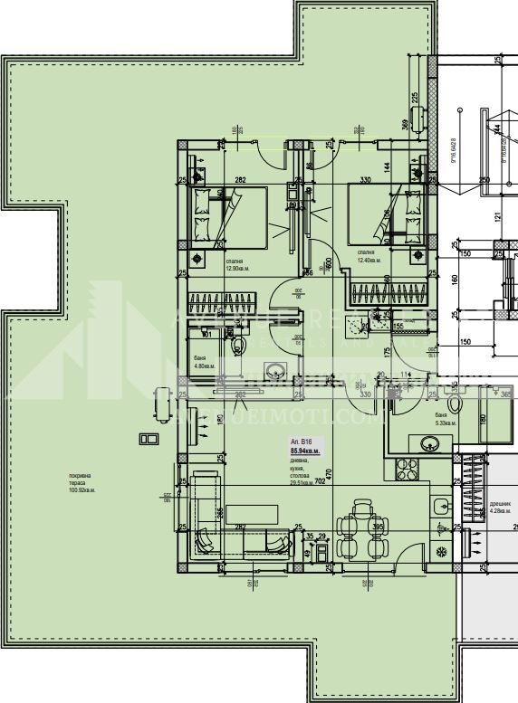Zu verkaufen  2 Schlafzimmer Plowdiw , Juschen , 204 qm | 86443591 - Bild [2]