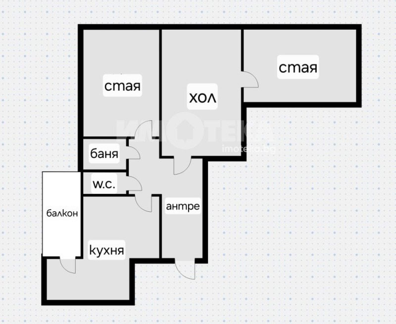 À venda  2 quartos Sofia , Strelbichtche , 97 m² | 57064129 - imagem [4]